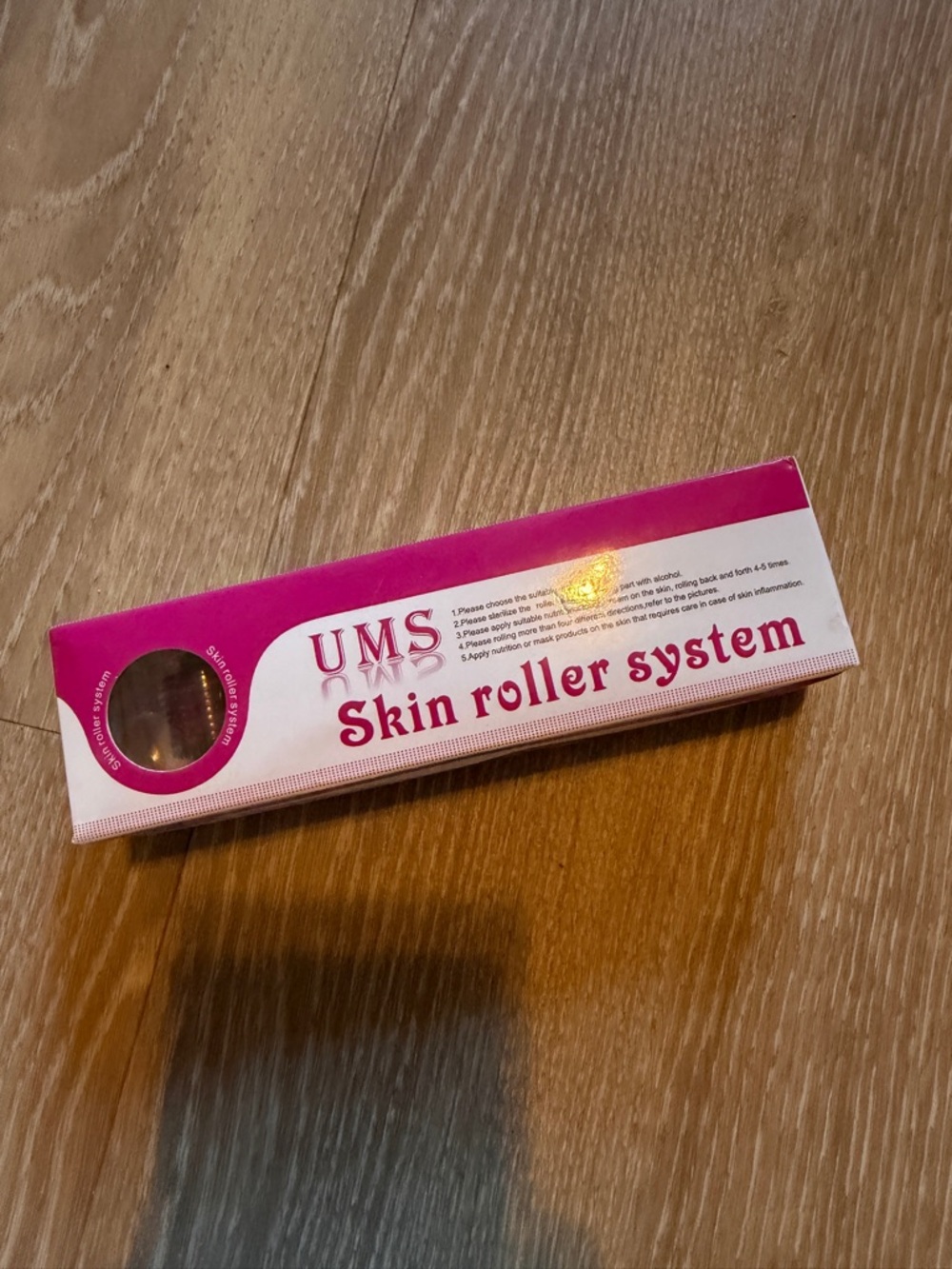 Skin Roller System - Pink Microneedle Derma Roller